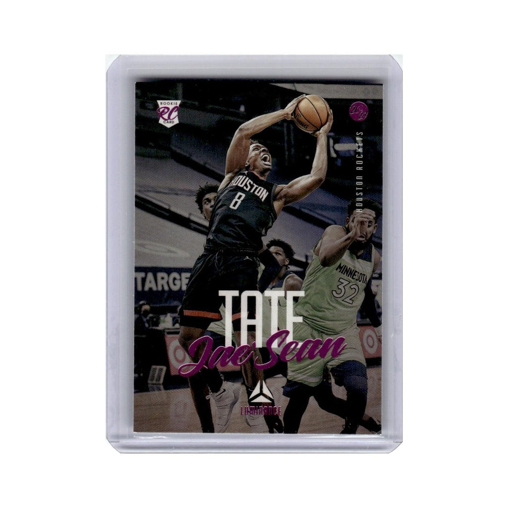Jae'Sean Tate Rookie 2020 Panini Chronicles Luminance #139 Houston Rockets NM