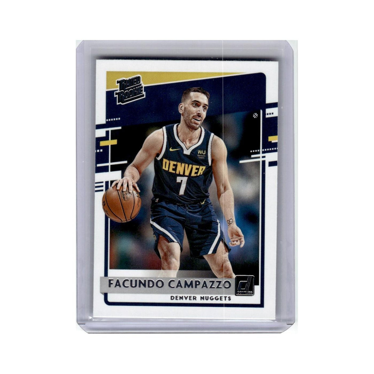 Facundo Campazzo 2020 Donruss Rated Rookie #196 Denver Nuggets NM