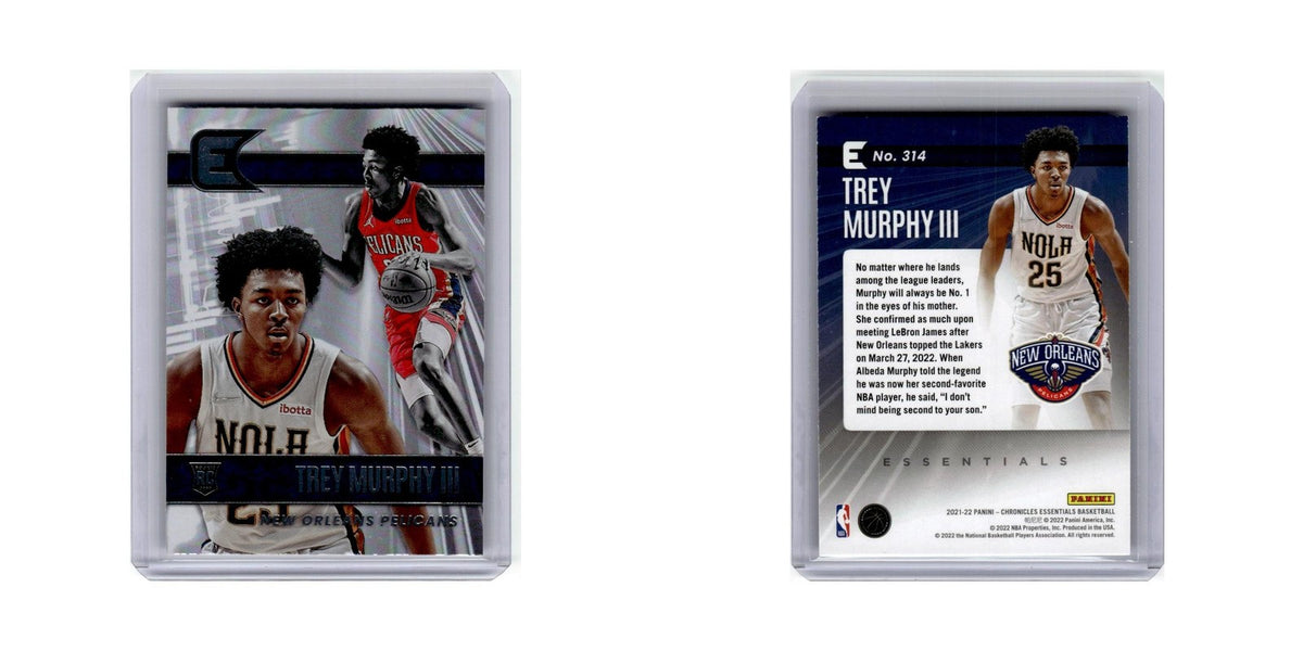 Trey Murphy III Rookie 2021 Panini Chronicles Essentials #314 Pelicans NM