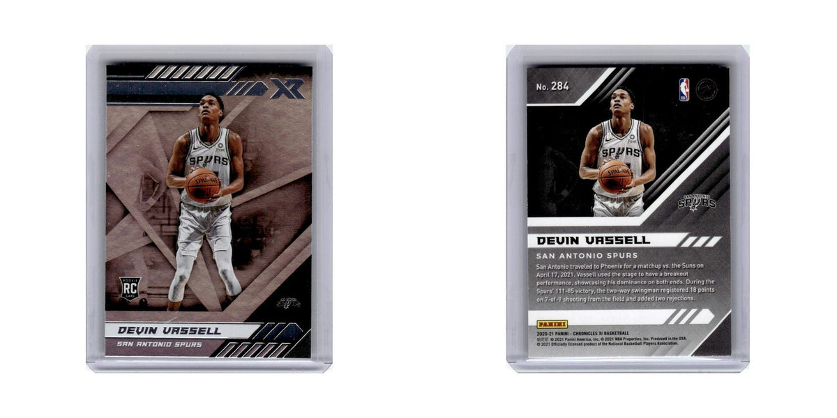 Devin Vassell Rookie 2020 Panini Chronicles Xr #284 San Antonio Spurs NM