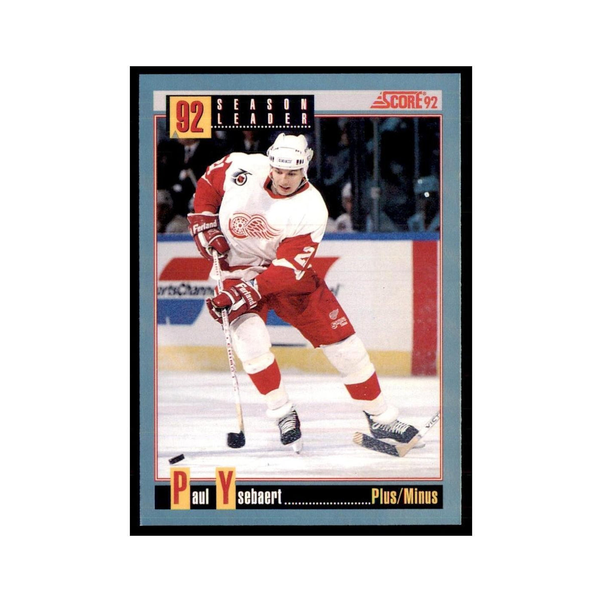 1992 Score Canadian Brad McCrimmon Detroit Red Wings #141
