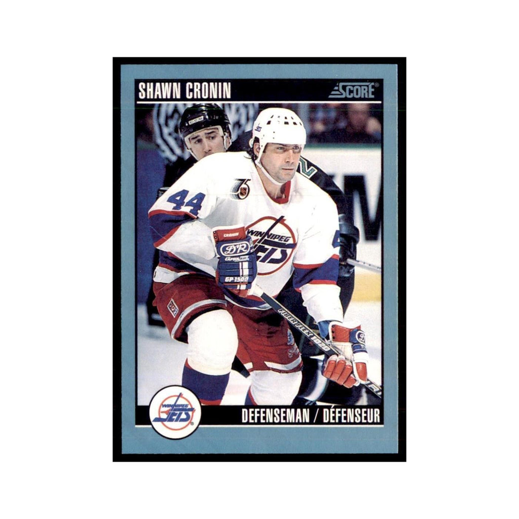 1992 Score Canadian Shawn Cronin Winnipeg Jets #366