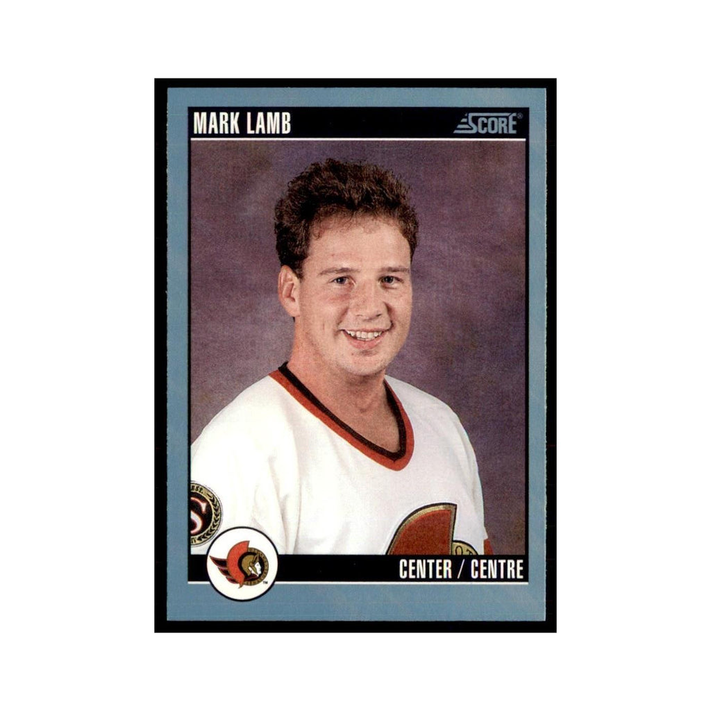 1992 Score Canadian Mark Lamb Ottawa Senators #514