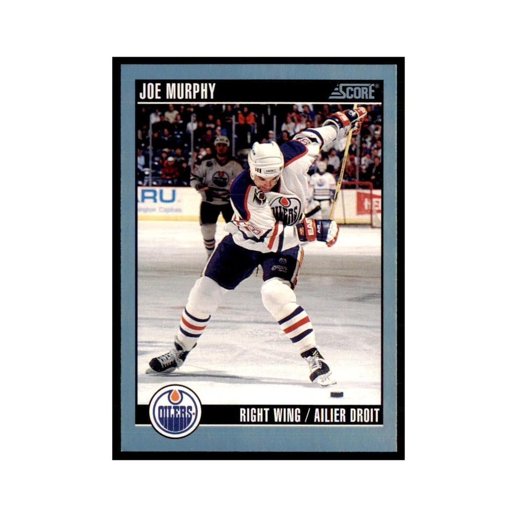 1992 Score Canadian Joe Murphy Edmonton Oilers #321