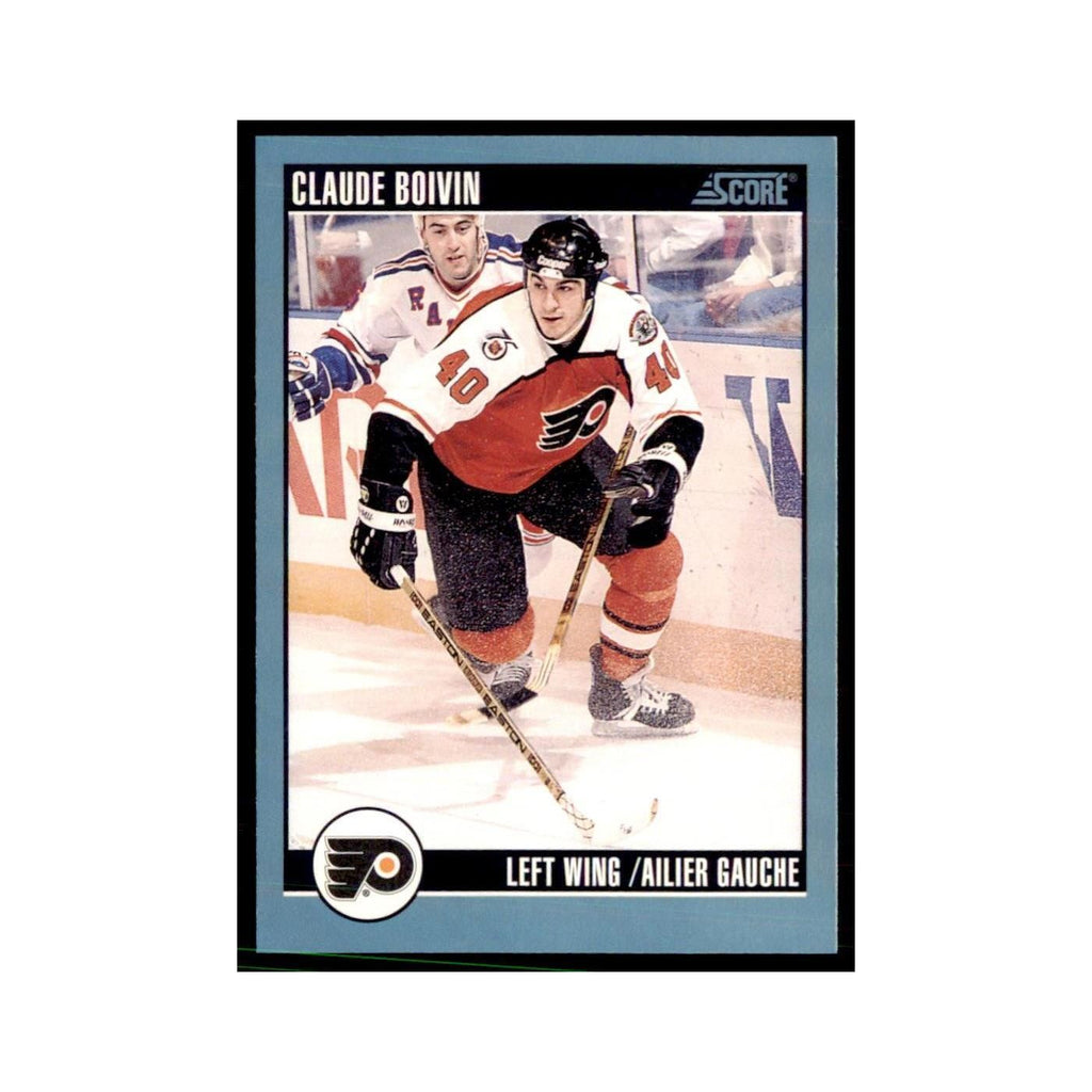1992 Score Canadian Claude Boivin Philadelphia Flyers #352