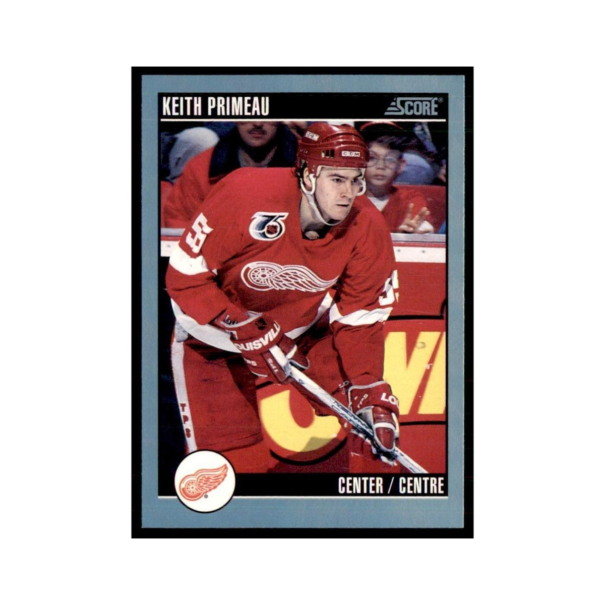 1992 Score Canadian Keith Primeau Detroit Red Wings #316