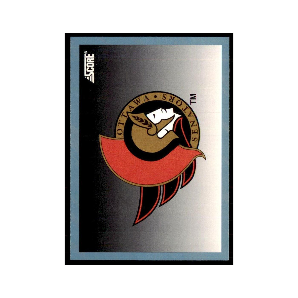 1992 Score Canadian Ottawa Senators Logo Ottawa Senators #512