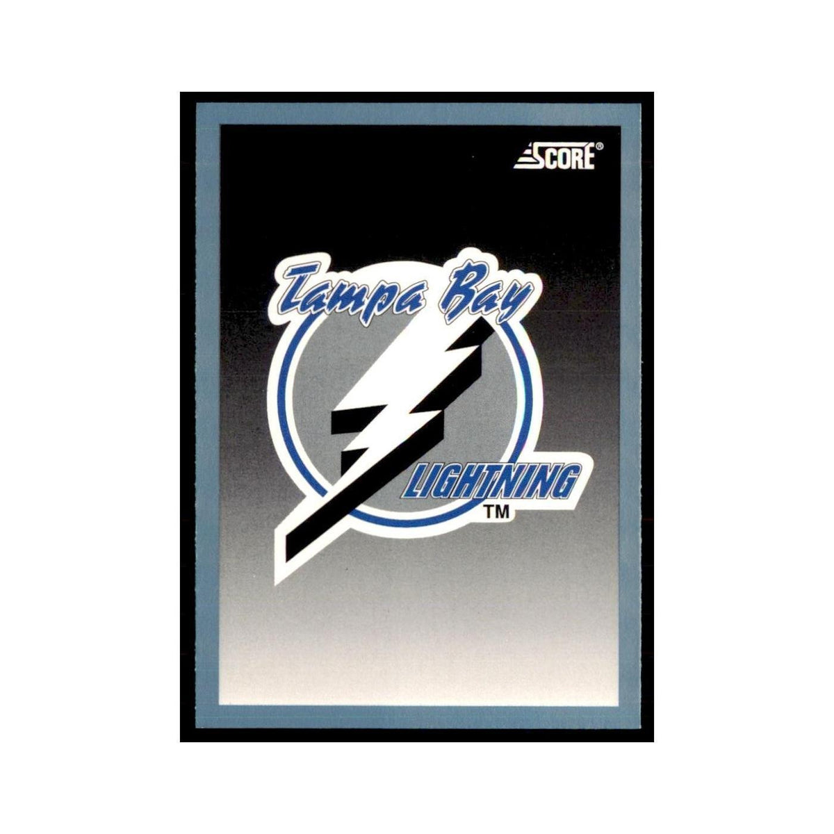 1992 Score Canadian Tampa Bay Lightning Logo Tampa Bay Lightning #507
