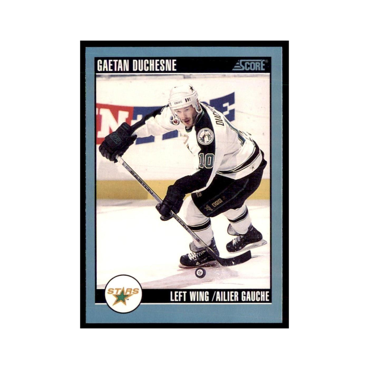 1992 Score Canadian Gaetan Duchesne Minnesota North Stars #338