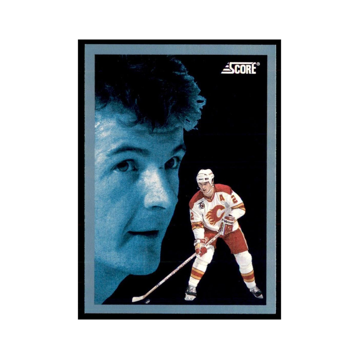 1992 Score Canadian Al MacInnis Calgary Flames #496