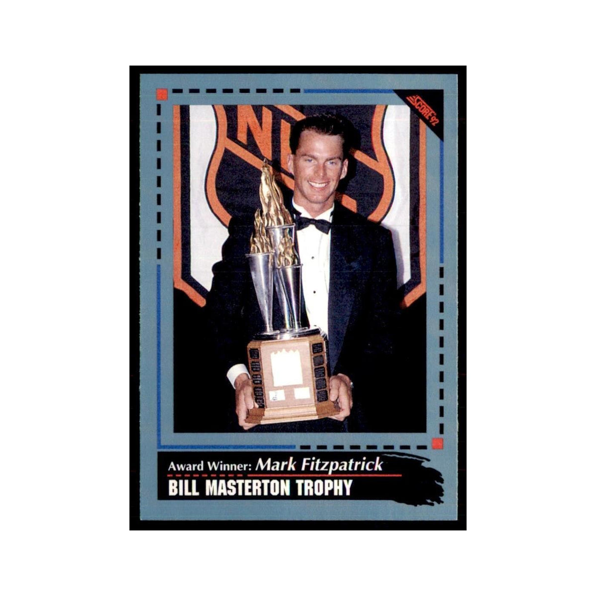 1992 Score Canadian Mark Fitzpatrick New York Islanders #526