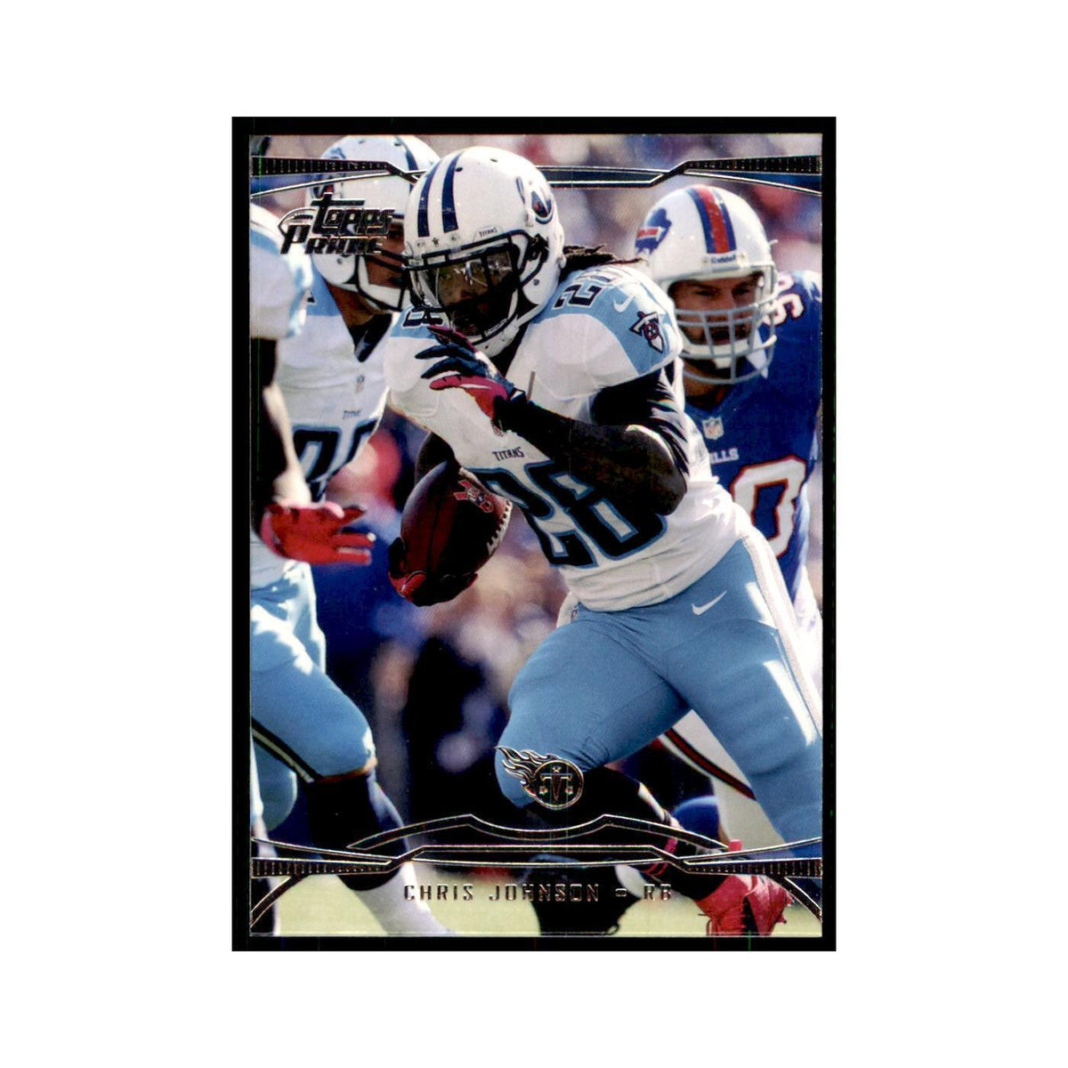 2013 Topps Prime Chris Johnson Football Cards #86