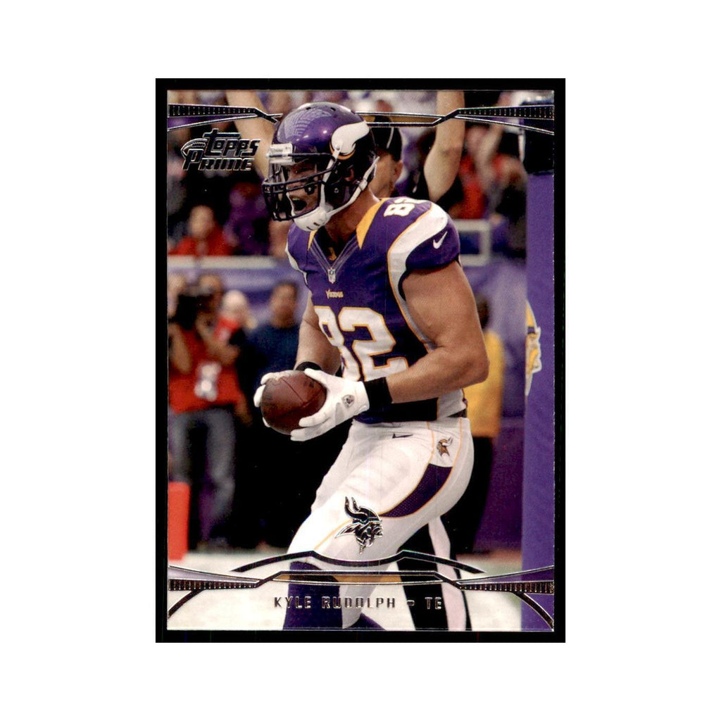 2013 Topps Prime Kyle Rudolph Football Cards #92