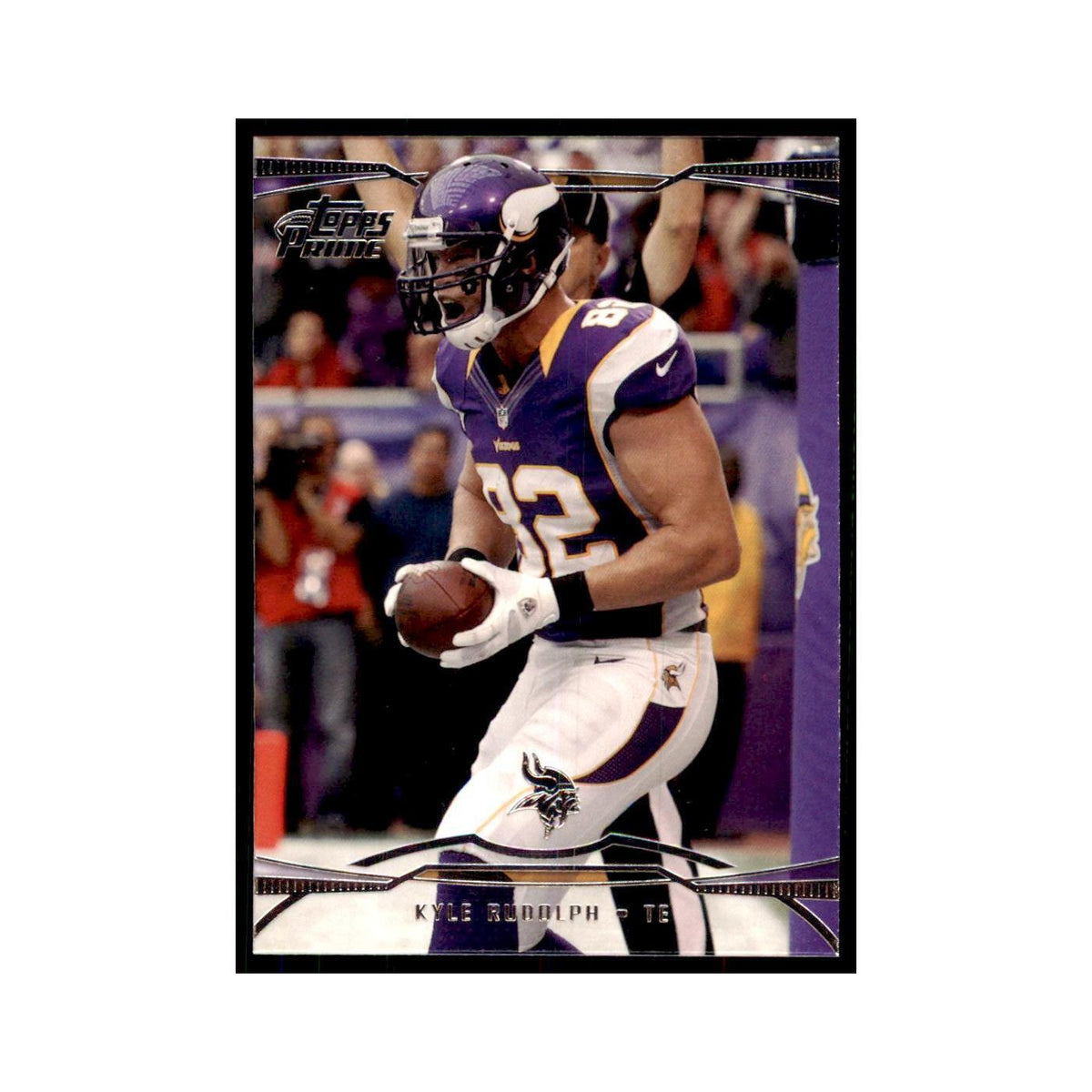 2013 Topps Prime Kyle Rudolph Football Cards #92
