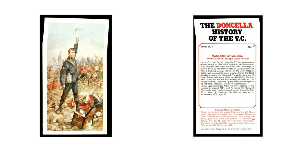 1980 Doncella Cigars History of the V.C. Massacre At Majuba #7