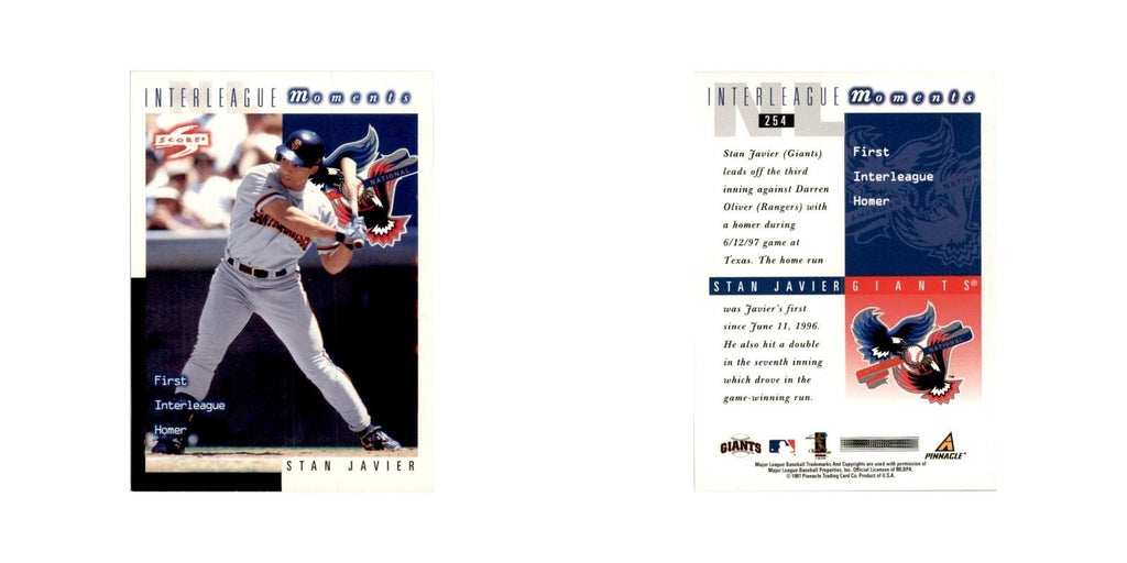 1998 Score Stan Javier Baseball Cards #254