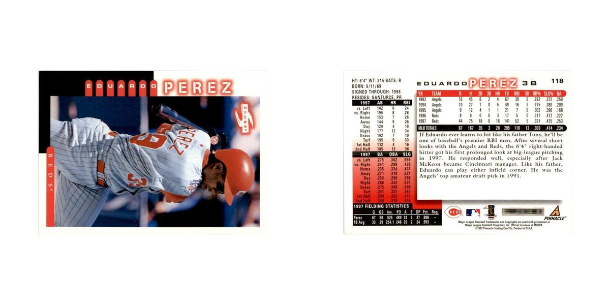 1998 Score Eduardo Perez Baseball Cards #118