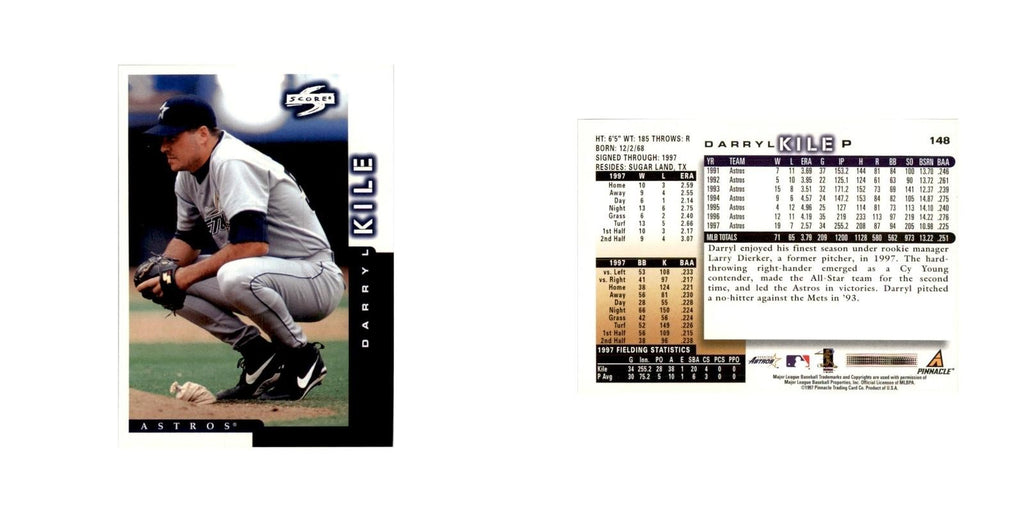 1998 Score Darryl Kile Baseball Cards #148