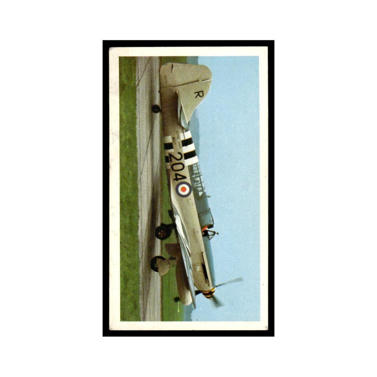1977 Doncella Cigars Golden Age of Flying Fairey Firefly #24