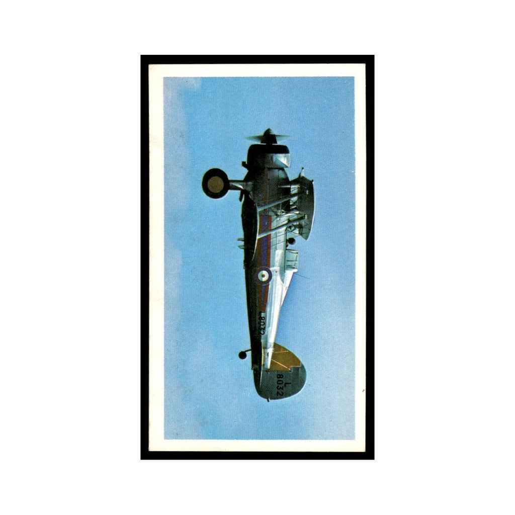 1977 Doncella Cigars Golden Age of Flying Gloster Gladiator #15