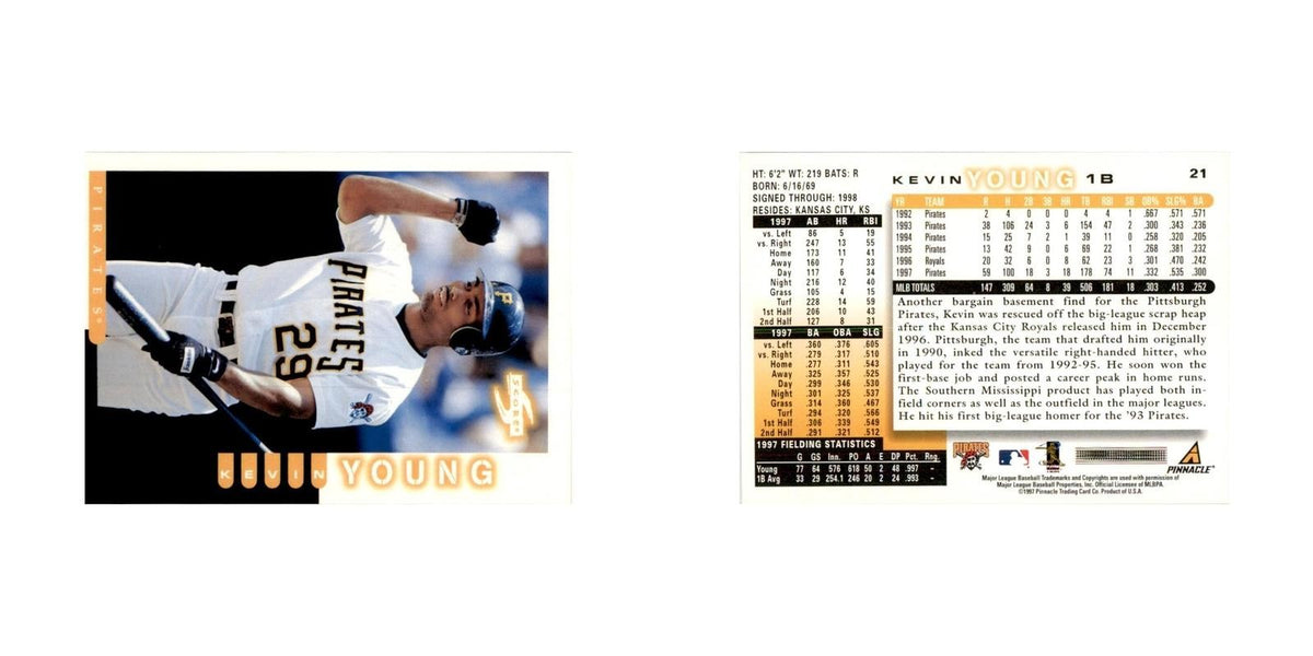 1998 Score Kevin Young Baseball Cards #21