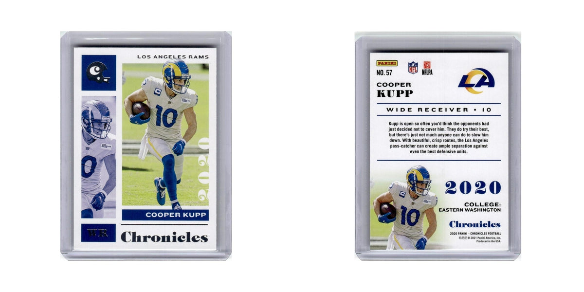 Cooper Kupp 2020 Panini Chronicles #57 Los Angeles Rams Football Card NM