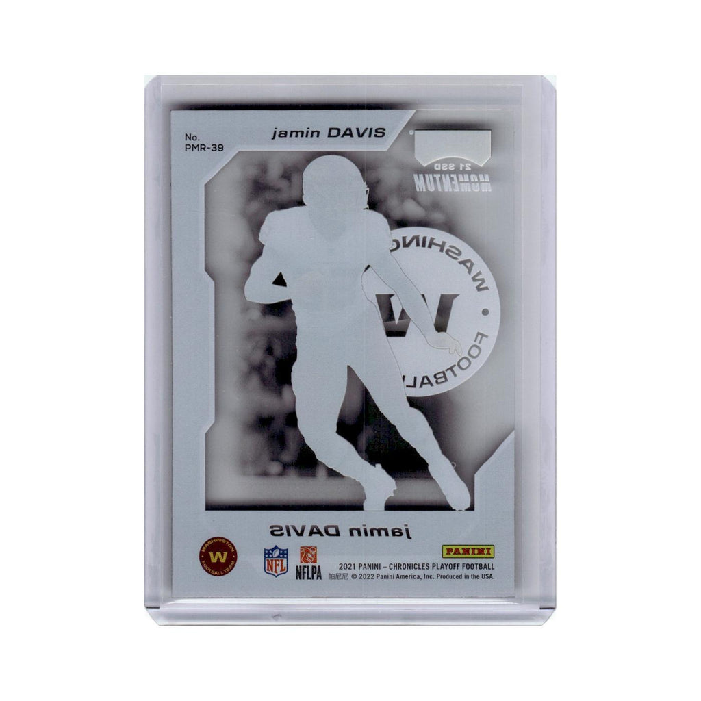 Jamin Davis Rookie 2021 Panini Chronicles Playoff Momentum #PMR-39 Washington NM