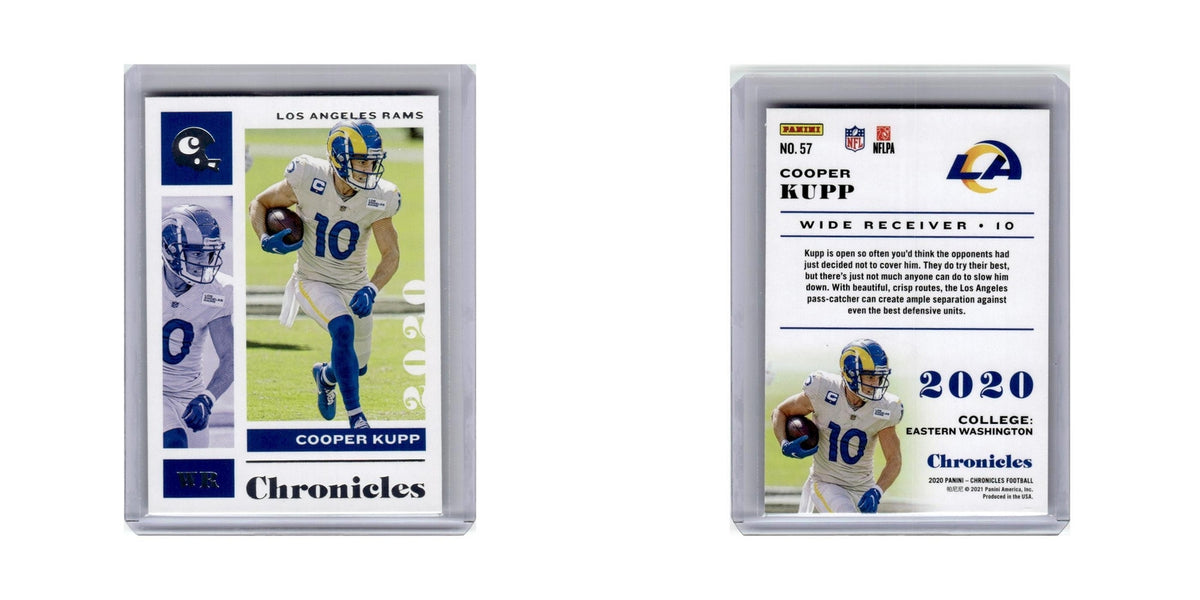 Cooper Kupp 2020 Panini Chronicles #57 Los Angeles Rams Football Card NM