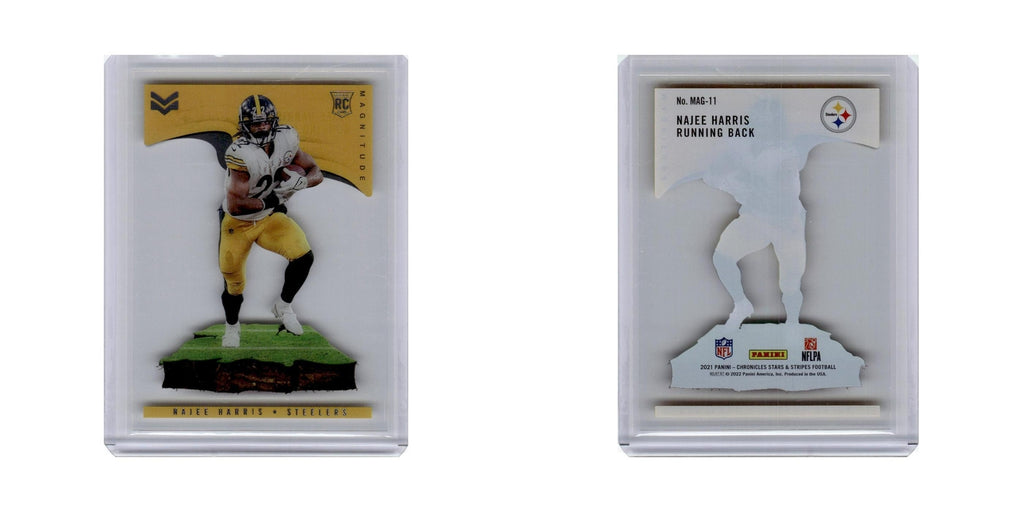 Najee Harris Rookie 2021 Panini Chronicles Magnitude #MAG-11 Steelers NM