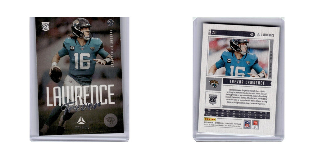 Trevor Lawrence Rookie 2021 Panini Chronicles Luminance #201 Clemson Tigers NM