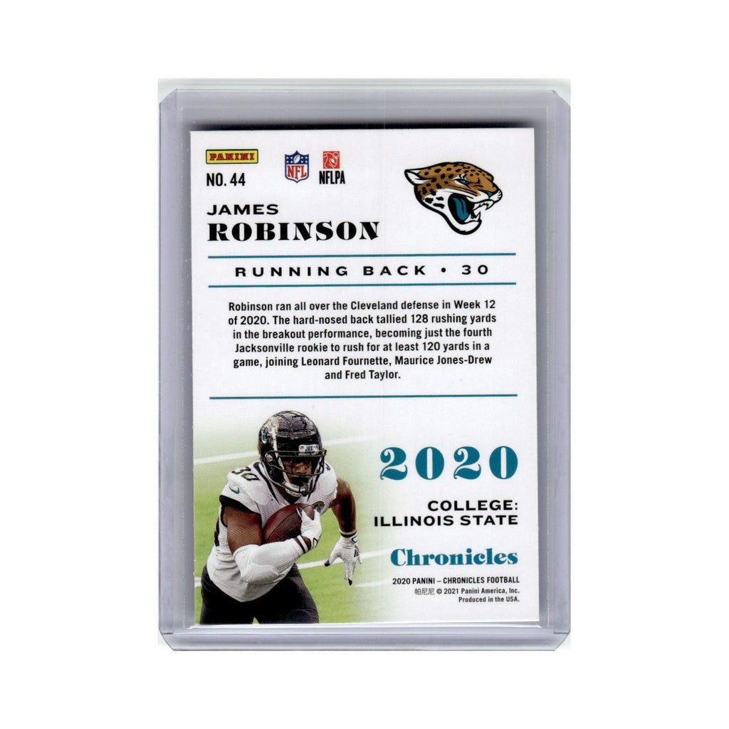 James Robinson Rookie 2020 Panini Chronicles #44 Jacksonville Jaguars NM
