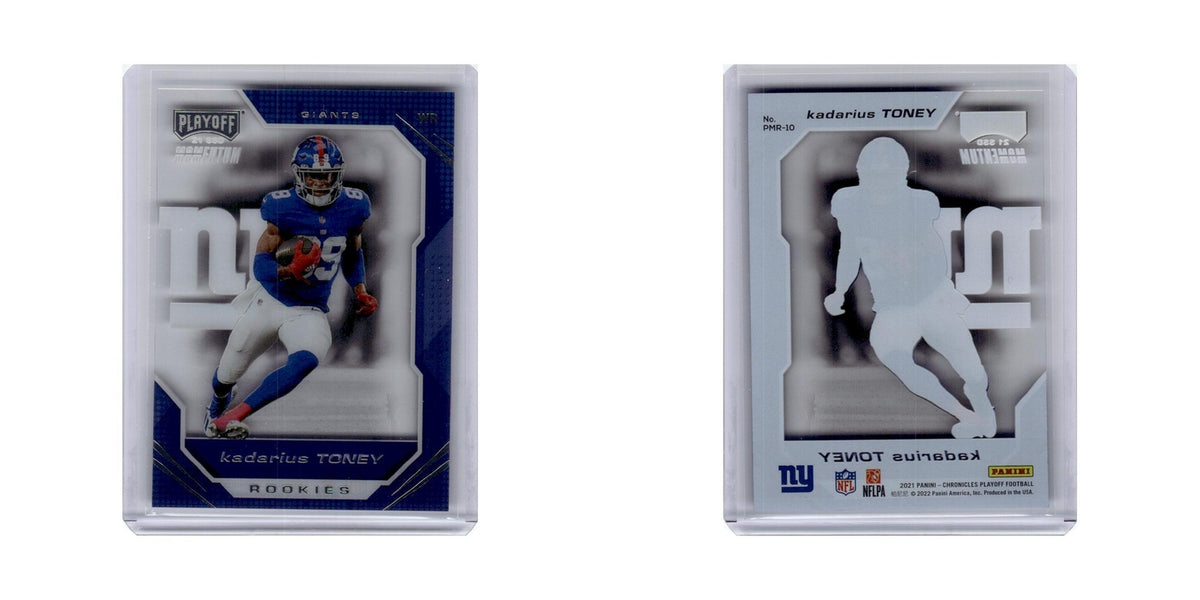 Kadarius Toney Rookie 2021 Panini Chronicles Playoff Momentum #PMR-10 Giants NM
