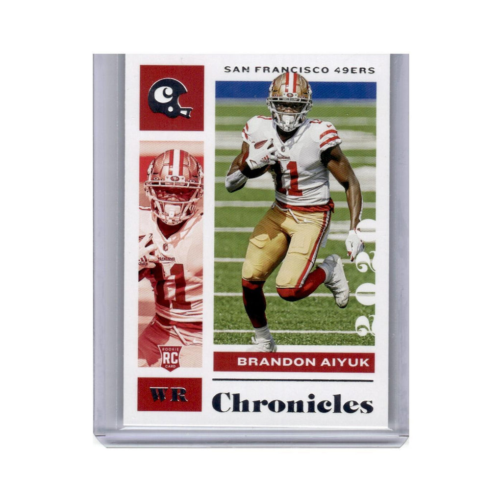 Brandon Aiyuk Rookie 2020 Panini Chronicles #86 San Francisco 49ers NM