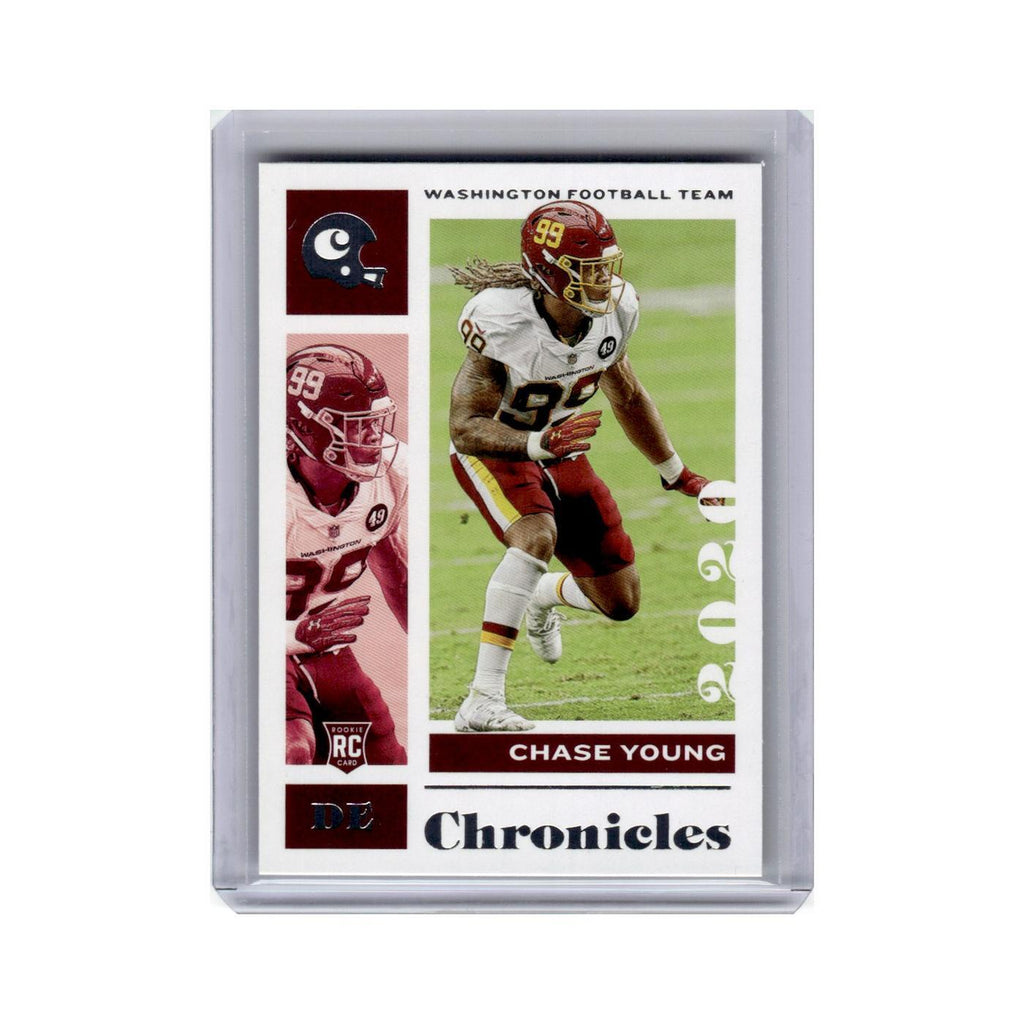 Chase Young Rookie 2020 Panini Chronicles #99 Washington Football Card NM
