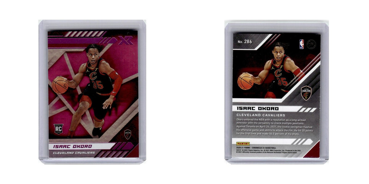 Isaac Okoro Rookie 2020 Panini Chronicles Xr #286 Cleveland Cavaliers NM