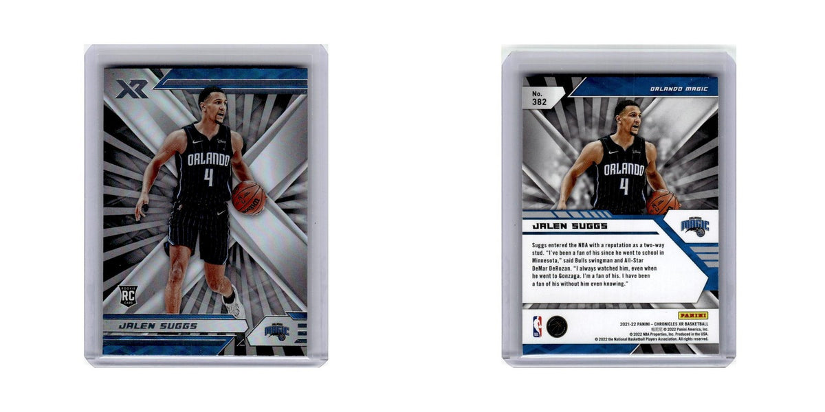 Jalen Suggs Rookie 2021 Panini Chronicles Xr #382 Orlando Magic NM