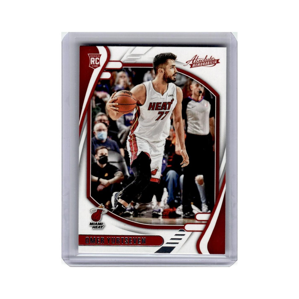 Omer Yurtseven Rookie 2021 Panini Chronicles Absolute #232 Miami Heat NM