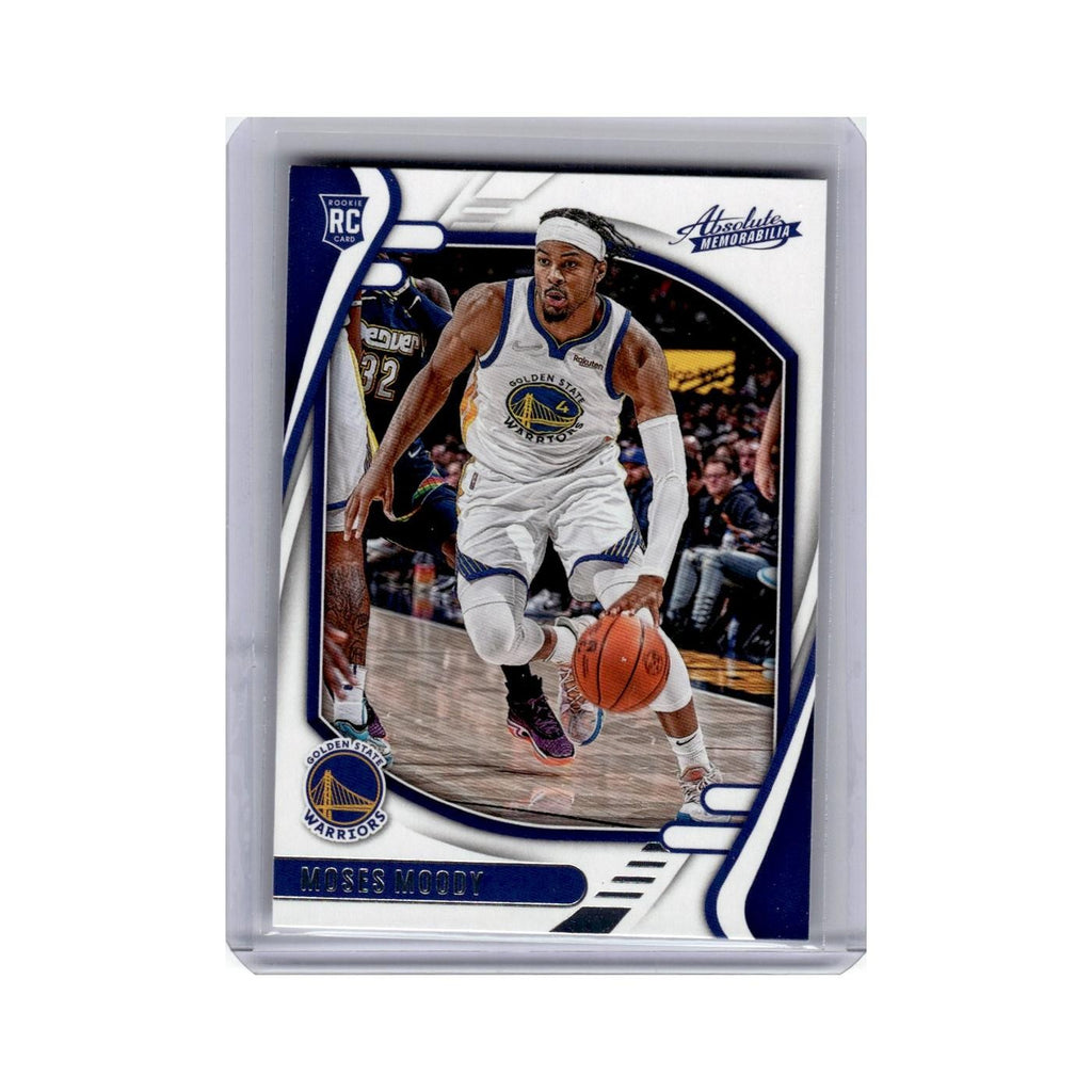 Moses Moody Rookie 2021 Panini Chronicles Absolute #222 Golden State Warriors NM