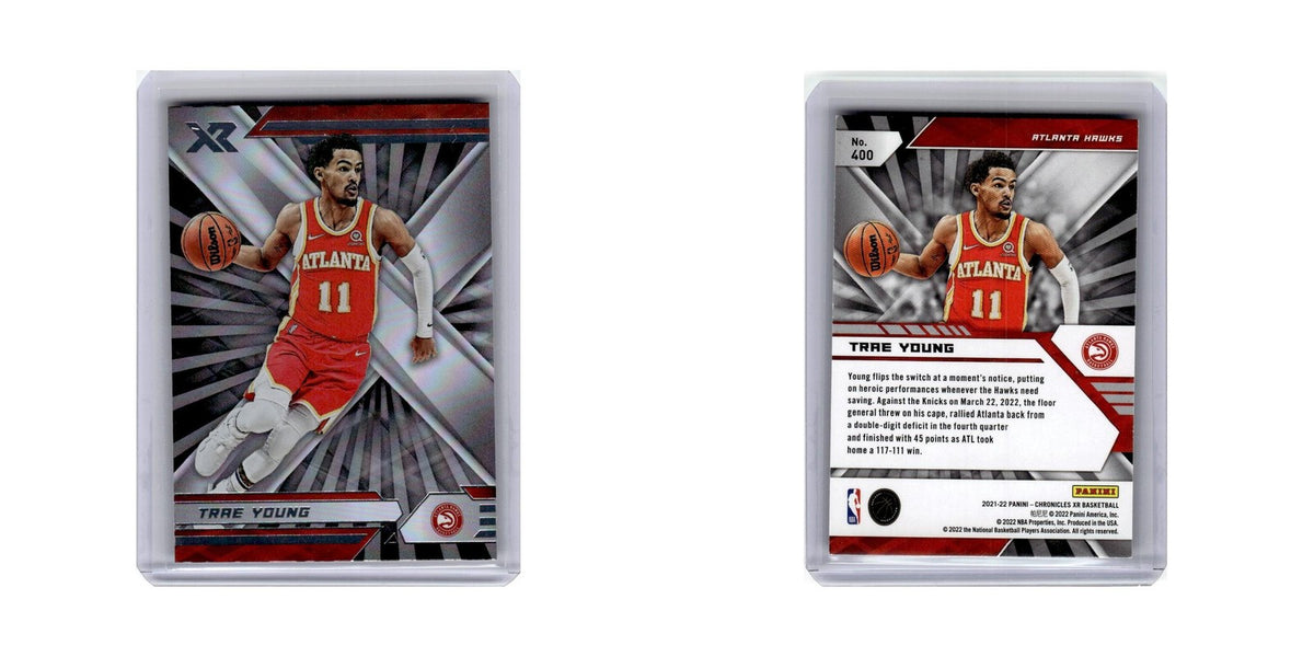 Trae Young 2021 Panini Chronicles Xr #400 Atlanta Hawks Basketball Card NM