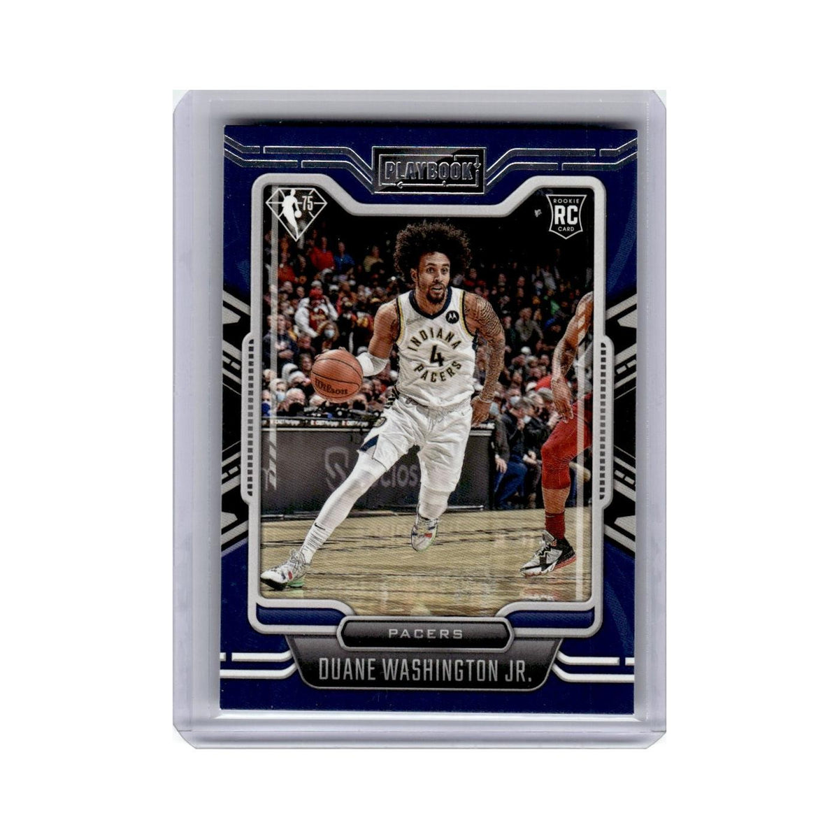 Duane Washington Jr. Rookie 2021 Panini Chronicles Playbook #288 Pacers NM