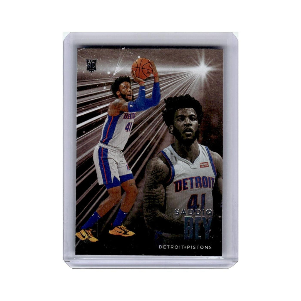 Saddiq Bey Rookie 2020 Panini Chronicles Essentials #215 Detroit Pistons NM