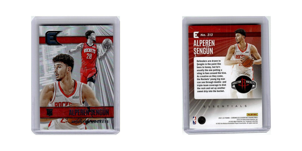 Alperen Sengun Rookie 2021 Panini Chronicles Essentials #313 Houston Rockets NM
