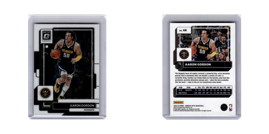 Aaron Gordon 2022 Donruss Optic #68 Denver Nuggets Basketball Card NM