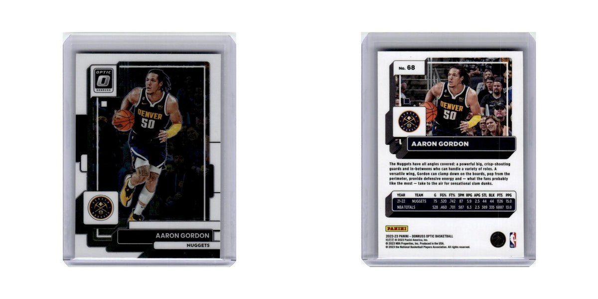 Aaron Gordon 2022 Donruss Optic #68 Denver Nuggets Basketball Card NM