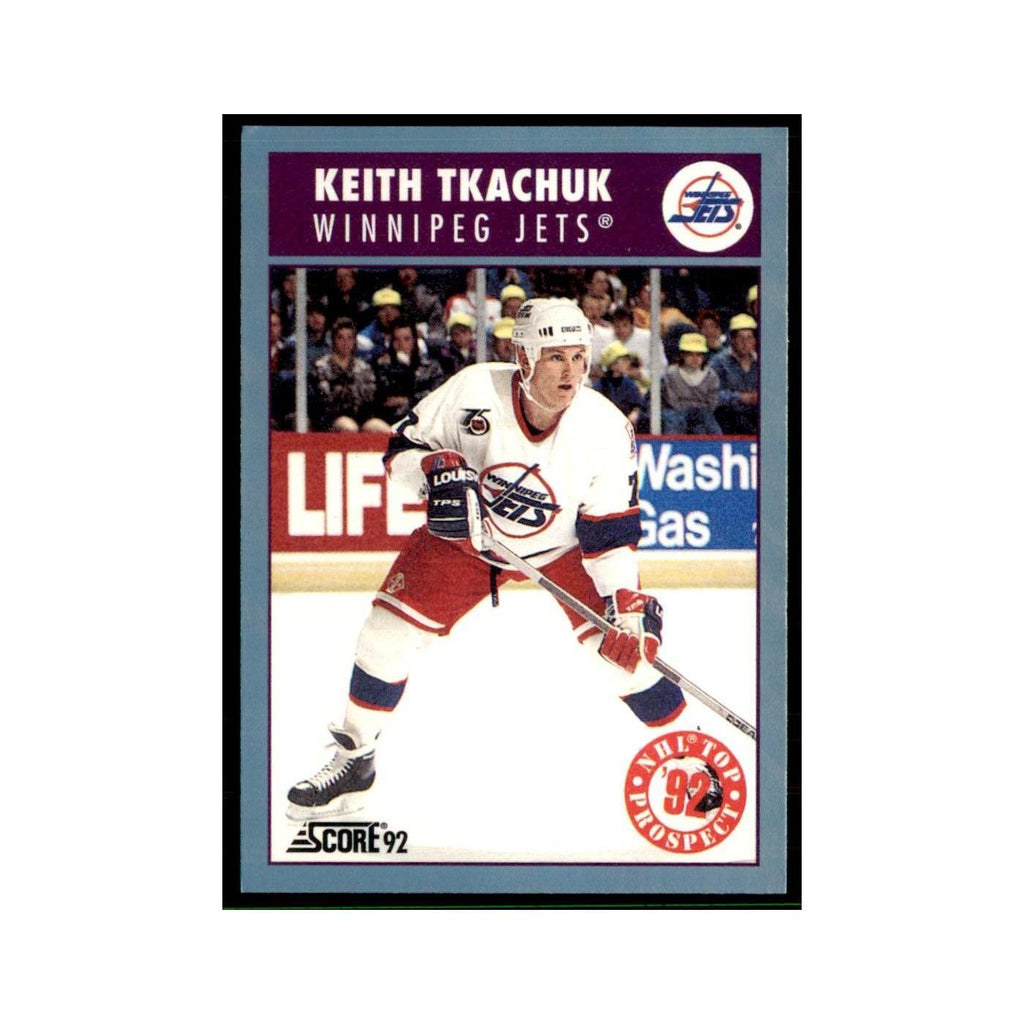1992 Score Canadian Keith Tkachuk Winnipeg Jets #450