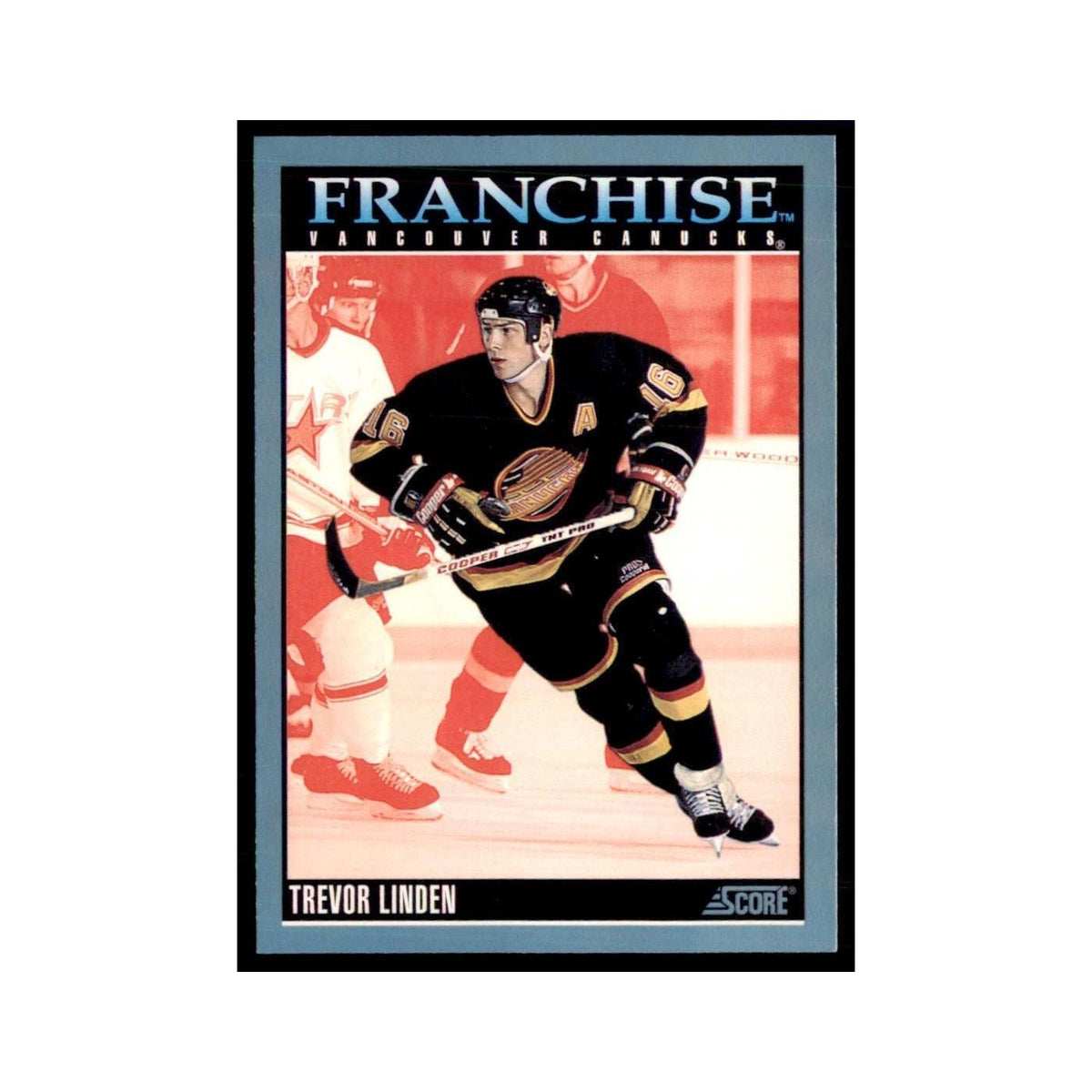 1992 Score Canadian Trevor Linden Vancouver Canucks #438