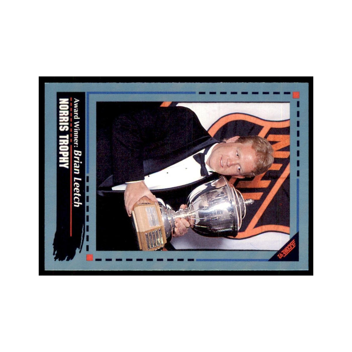 1992 Score Canadian Brian Leetch New York Rangers #522