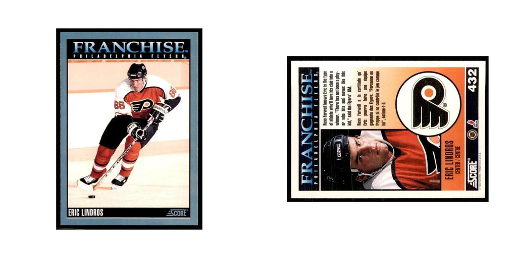 1992 Score Canadian Eric Lindros Philadelphia Flyers #432
