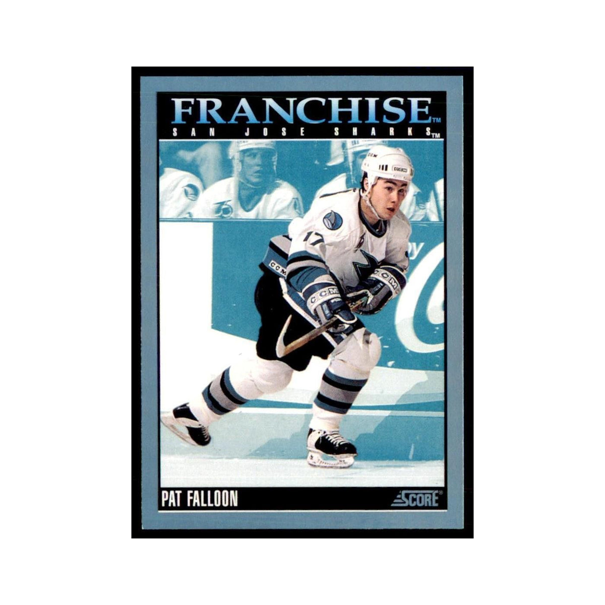 1992 Score Canadian Pat Falloon San Jose Sharks #436