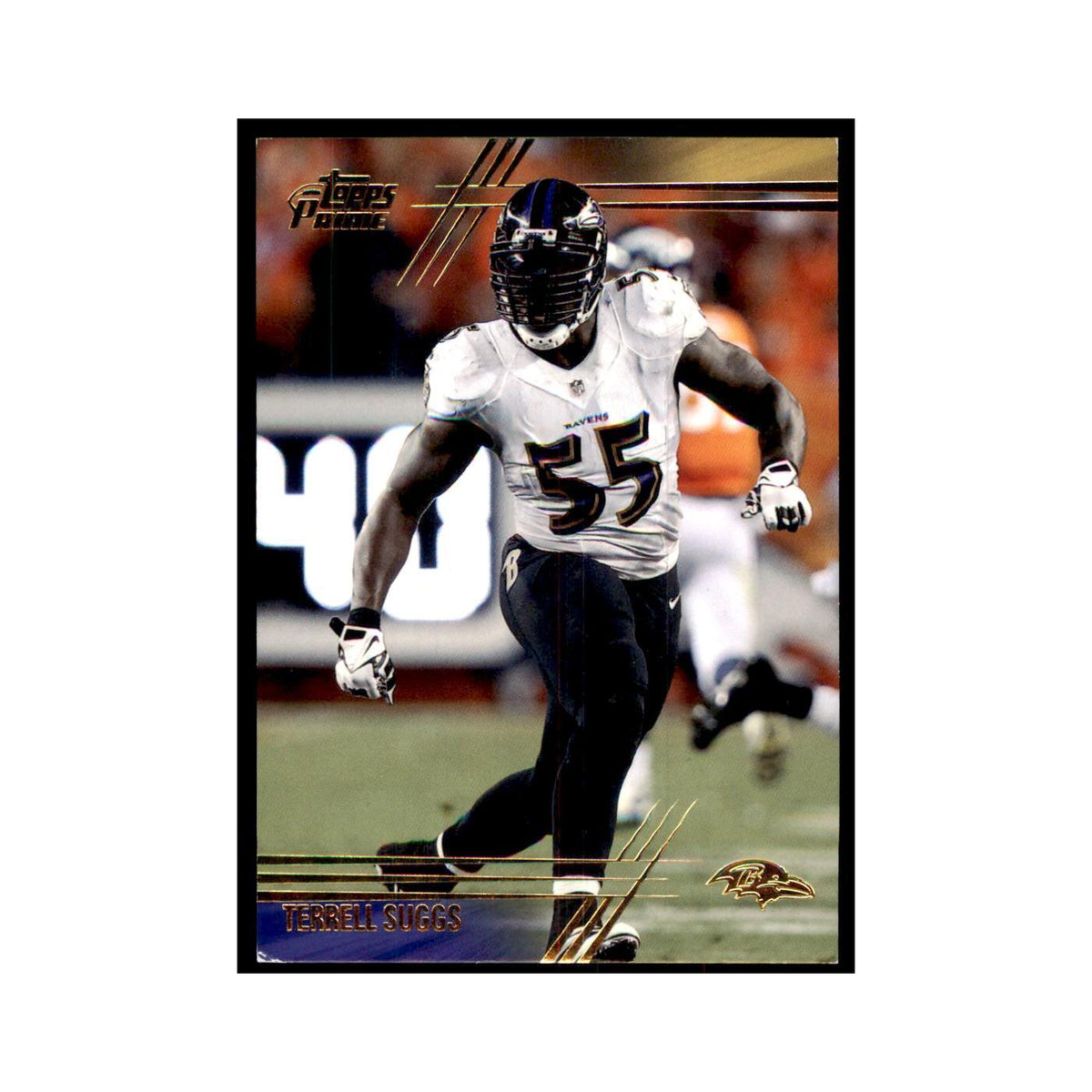 2014 Topps Prime Gold Terrell Suggs Football Cards #68
